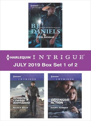 cover image of Harlequin Intrigue July 2019, Box Set 1 of 2